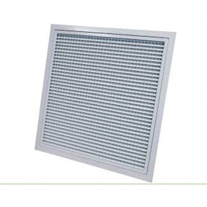 Grille Inclinée et plénum Dessus 400x200 mm