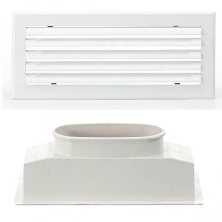 Grille et Plénum LC 300x100 mm (160)