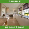 Climatiseur Gainable 50 m² à 80 m²